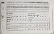 Load image into Gallery viewer, 1992 Vintage Sewing Pattern: Simplicity 7760