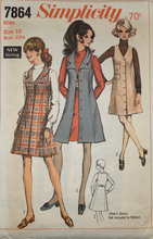 Load image into Gallery viewer, 1968 Vintage Sewing Patterns: Simplicity 7864
