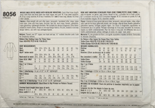 Load image into Gallery viewer, 1992 Vintage Sewing Pattern: Simplicity 8056