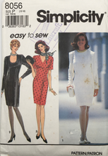 Load image into Gallery viewer, 1992 Vintage Sewing Pattern: Simplicity 8056