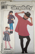 Load image into Gallery viewer, 1980's Vintage Sewing Pattern: Simplicity 8817