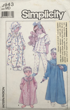 Load image into Gallery viewer, 1988 Vintage Sewing Pattern: Simplicity 8943