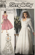 Load image into Gallery viewer, 1989 Vintage Sewing Pattern: Simplicity 9505