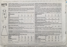 Load image into Gallery viewer, 1995 Vintage Sewing Pattern: Simplicity 9572