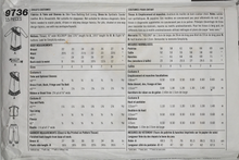 Load image into Gallery viewer, Vintage Sewing Pattern: Simplicity 9736