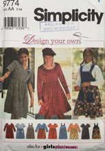 Load image into Gallery viewer, 1995 Vintage Sewing Pattern: Simplicity 9774