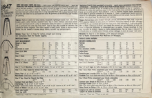 Load image into Gallery viewer, 1990 Vintage Sewing Pattern: Simplicity 9847