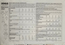 Load image into Gallery viewer, Sewing Pattern: Simplicity 9968