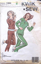 Load image into Gallery viewer, 1980's Vintage Sewing Pattern: Kwik Sew 1069