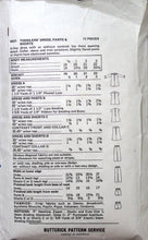 Load image into Gallery viewer, Vintage Sewing Pattern: Butterick 5521