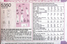 Load image into Gallery viewer, Vintage Sewing Pattern: Simplicity 5350