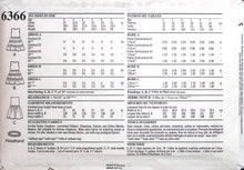 Load image into Gallery viewer, Vintage Sewing Pattern: New Look 6366