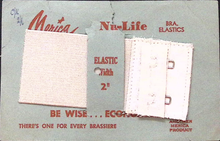 Load image into Gallery viewer, Vintage Retro Adjustable Bra Elastic Replacement or Extension