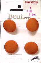 Load image into Gallery viewer, Beutron 70's Vintage Shank Buttons