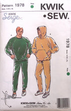 Load image into Gallery viewer, 1990 Vintage Sewing Pattern: Kwik Sew 1978