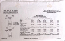 Load image into Gallery viewer, 1980's Vintage Sewing Pattern: Kwik Sew 1651