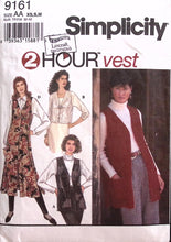 Load image into Gallery viewer, 1994 Vintage Sewing Pattern: Simplicity 9161