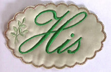 Load image into Gallery viewer, Vintage Sew-On Embroidery Motifs for Towels