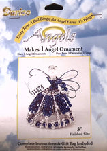 Load image into Gallery viewer, Make 1 Beaded Angel Ornament Kit by Darice