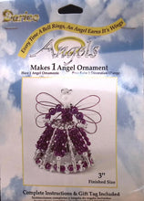 Load image into Gallery viewer, Make 1 Beaded Angel Ornament Kit by Darice