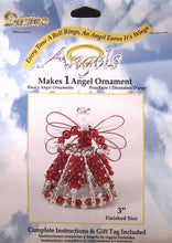 Load image into Gallery viewer, Make 1 Beaded Angel Ornament Kit by Darice
