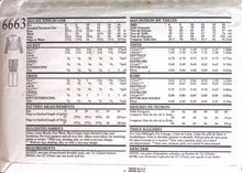 Load image into Gallery viewer, Vintage Sewing Pattern: New Look 6663