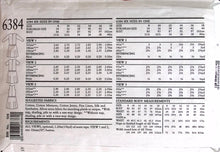 Load image into Gallery viewer, Vintage Sewing Pattern: New Look 6384