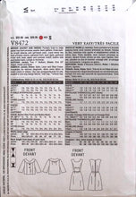 Load image into Gallery viewer, Sewing Pattern: Vogue V8472