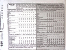 Load image into Gallery viewer, Sewing Pattern: McCalls M5052