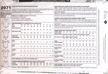 Load image into Gallery viewer, Sewing Pattern: Simplicity 2971