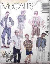 Load image into Gallery viewer, Vintage Sewing Pattern: McCalls 4917