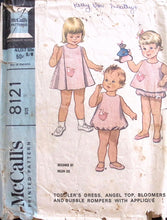 Load image into Gallery viewer, 1965 Vintage Sewing Pattern: McCalls 8121
