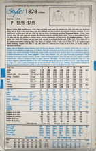 Load image into Gallery viewer, Vintage Sewing Pattern: Style 1828