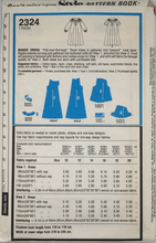 Load image into Gallery viewer, 1970's Vintage Sewing Pattern: Style 2324