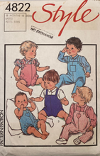 Load image into Gallery viewer, 1986 Vintage Sewing Pattern: Style 4822