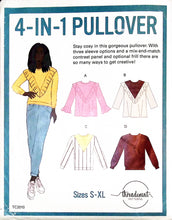 Load image into Gallery viewer, Sewing Pattern: Threadcount 4-IN-1 Pullover