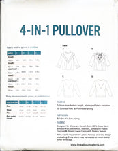 Load image into Gallery viewer, Sewing Pattern: Threadcount 4-IN-1 Pullover
