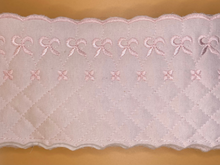 Load image into Gallery viewer, 1960's Quilted/Embroidered Trim