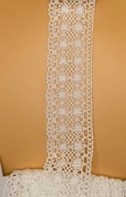 Load image into Gallery viewer, White Vintage Cotton Lace