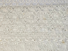 Load image into Gallery viewer, White Vintage Cotton Lace