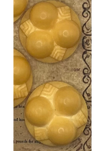 Load image into Gallery viewer, Vintage Large Yellow Plastic Buttons