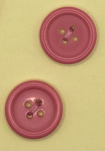 Load image into Gallery viewer, Flat Rose Pink Buttons