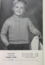 Load image into Gallery viewer, 1960's Vintage Patons Knitting Book No.R:28