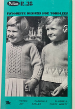 Load image into Gallery viewer, 1960's Vintage Patons Knitting Book No.R:28