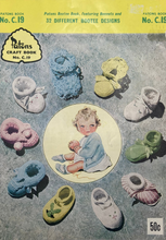 Load image into Gallery viewer, 1960's Vintage Knitting Book: Patons Bootee Book No.C19