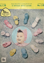 Load image into Gallery viewer, 1960's Vintage Knitting Book: Patons Bootee Book No.C19