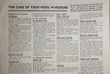 Load image into Gallery viewer, Women's Weekly A Guide to Wool Sewing with Vogue Patterns