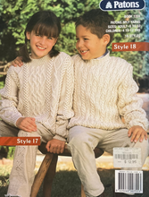Load image into Gallery viewer, Patons family Arans Book 1201