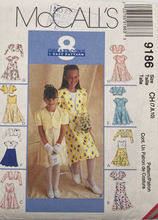 Load image into Gallery viewer, Sewing Pattern: McCalls 9186