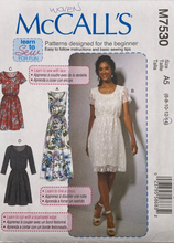 Load image into Gallery viewer, Sewing Patter: McCalls M7530